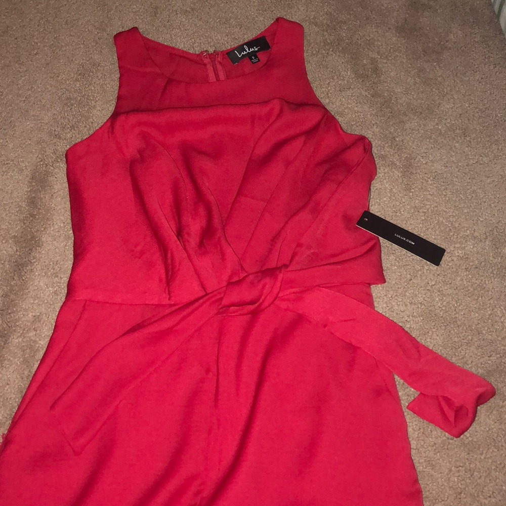 NWT Red Jumpsuit